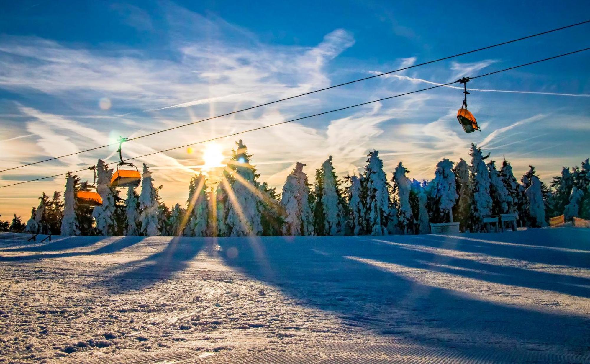 Apartman Cubik Boží Dar Buitenkant foto